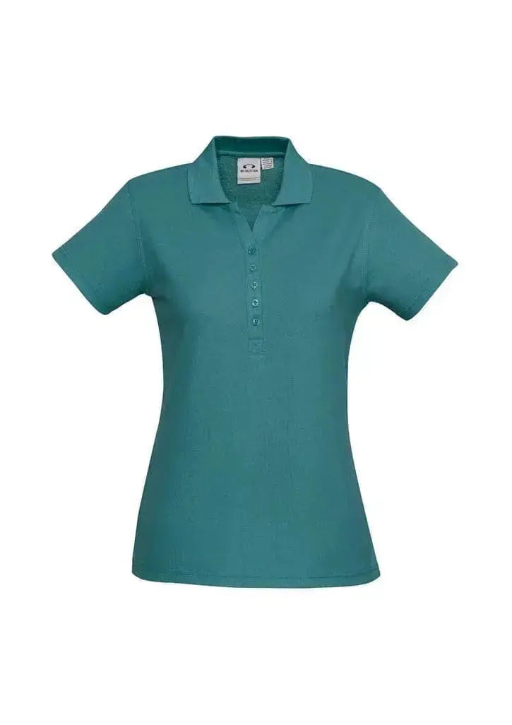 Biz Collection Women’s Crew Polo P400LS Metro Workwear.
